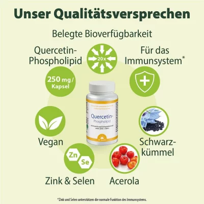 Quercetin-Phospholipid 60 Kapseln – Bild 2
